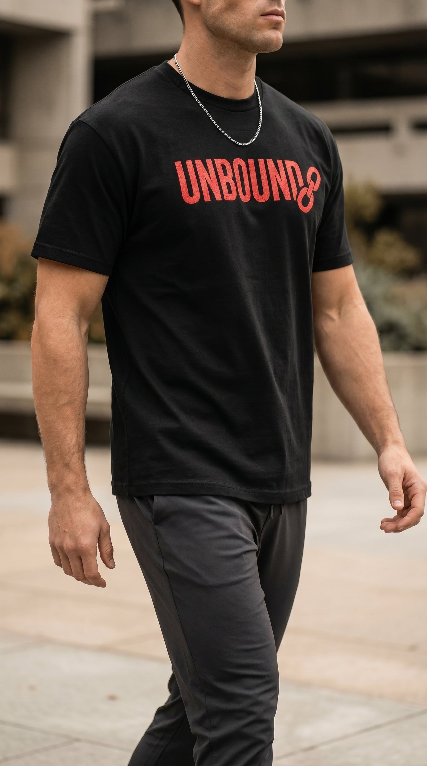 UNBOUND Logo Heavyweight Cotton Tee