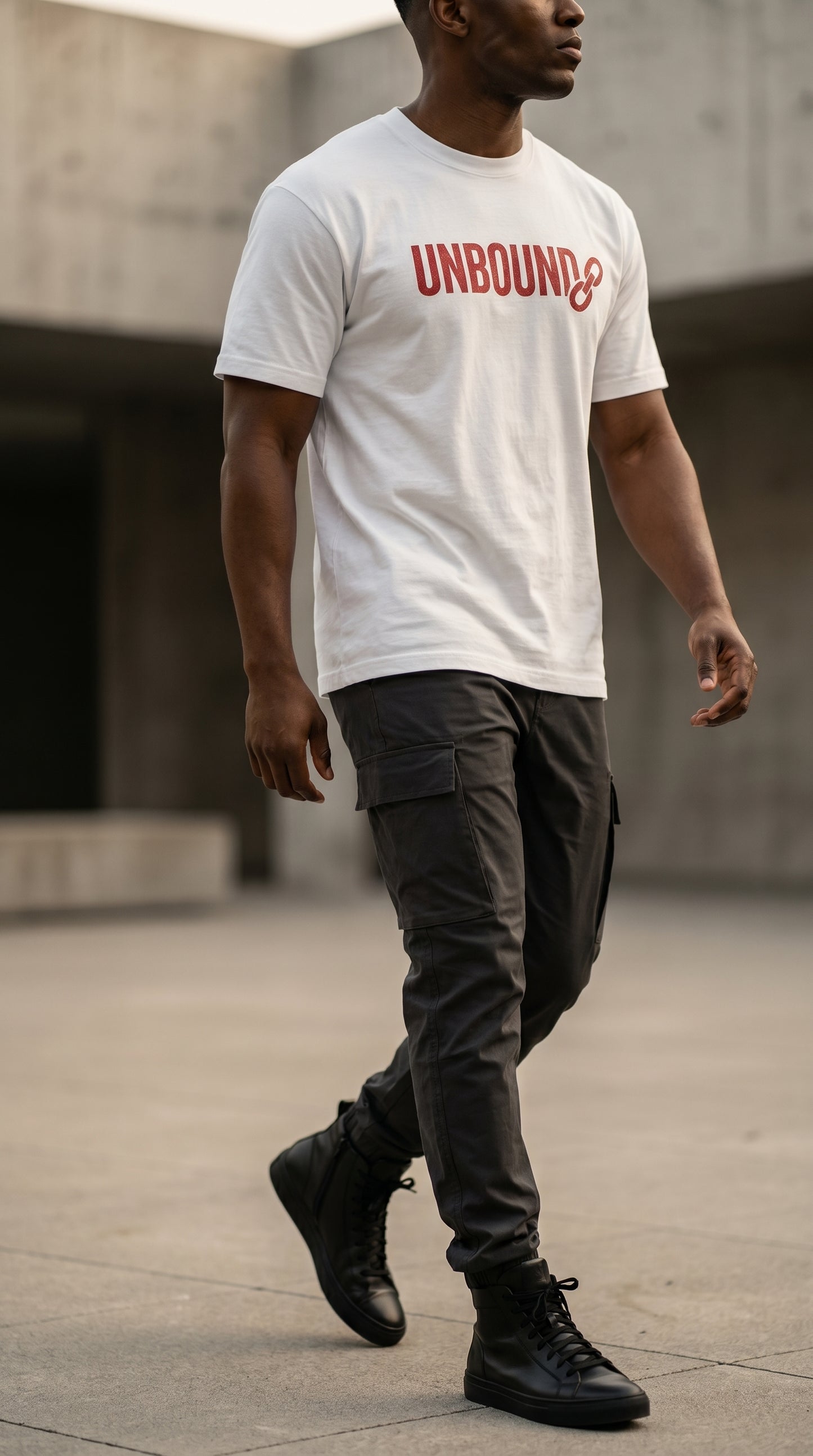UNBOUND Logo Heavyweight Cotton Tee